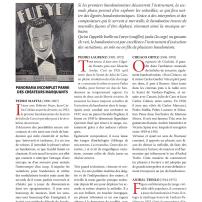 Article sur le bandonéon (3) paru dans la revue Tout Tango n° 11 Avril-Mai-Juin 2007 - 1ère page